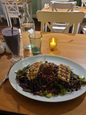 Buddha Bowl at Luna's Vegan Corner in Cardiff