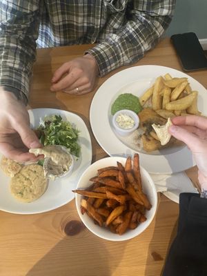   at Luna's Vegan Corner in Cardiff