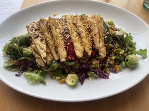   at Luna's Vegan Corner in Cardiff