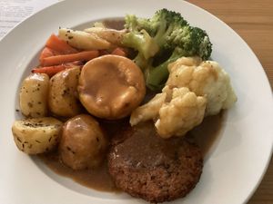 Lovely!  at Luna's Vegan Corner in Cardiff