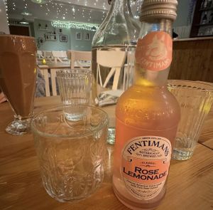 Nice drink  at Luna's Vegan Corner in Cardiff