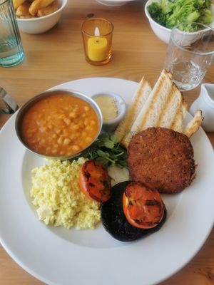  at Luna's Vegan Corner in Cardiff