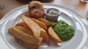 Ocean Tofu at Luna's Vegan Corner in Cardiff