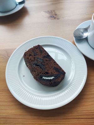 Oreo cake at Luna's Vegan Corner in Cardiff