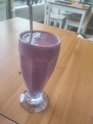 Omega smoothie! at Luna's Vegan Corner in Cardiff