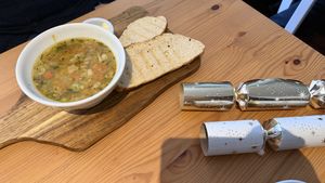 Vegetables Cawl
Toasted Bread & Butter  at Luna's Vegan Corner in Cardiff