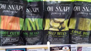 Oh snap! at Eureka Market in Eureka Springs