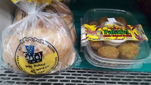 Falafal at Eureka Market in Eureka Springs