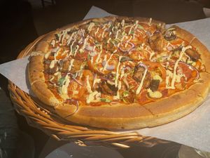 Chicago oomph  at Peppes Pizza in Bergen