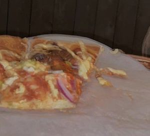 There was not much left at Peppes Pizza in Bergen