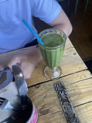 Green super smoothie   at Early Bird in Plymouth