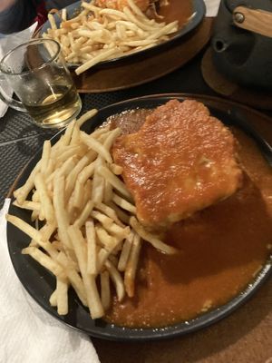 Francesinha vegana  #Veganuary at Gosto Superior in Braga