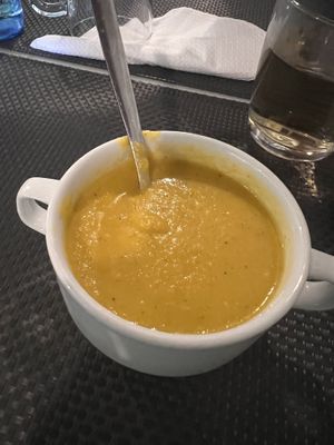 Vegetable soup  at Gosto Superior in Braga