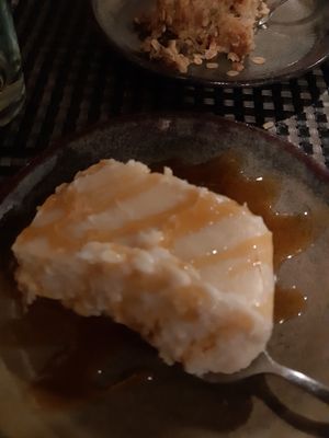 Coconut pudin w/ caramel at Gosto Superior in Braga