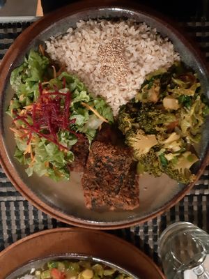 Tofu w/ nori algae at Gosto Superior in Braga