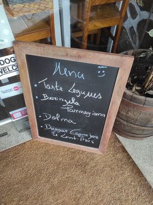 Menu at Gosto Superior in Braga