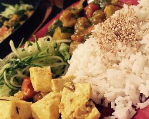 satueed tofu  at Gosto Superior in Braga