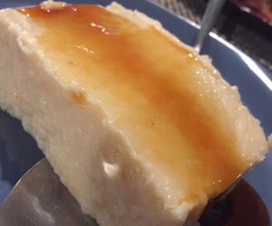 coconut flan at Gosto Superior in Braga