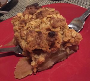 Vegan apple pie  at Gosto Superior in Braga