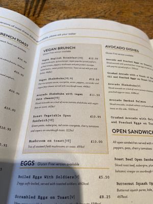 Vegan brunch   at Lola's Bakery in North West London