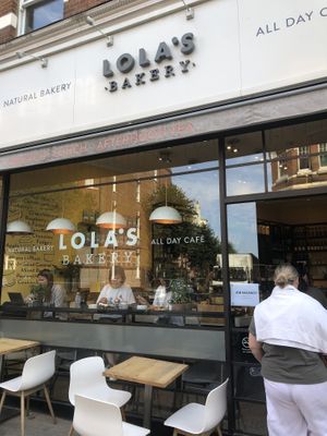 Front   at Lola's Bakery in North West London
