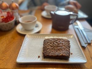 Vegan carrot cake🥕  at Lola's Bakery in North West London