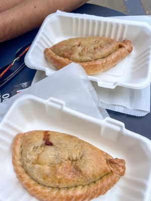 Spicy veg pasty  at Llangollen Oggie Shop & Fine Foods in Llangollen