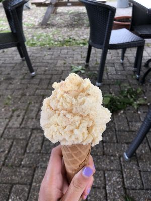 perzik aardbei  at IJssalon Laaker Boere ies in Ohe En Laak