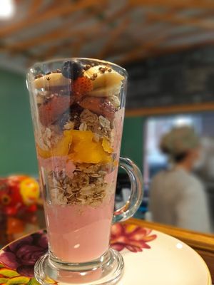 Vegan Parfait at Tienda GranOla in Bogota