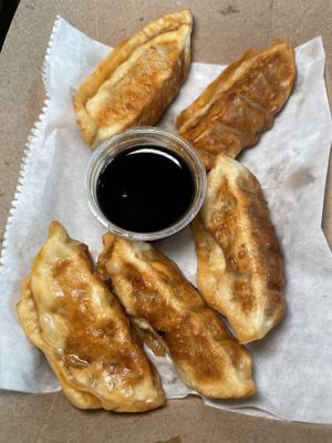 Pot stickers at Blended Bistro & Boba in Orlando