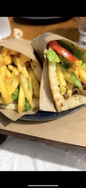   at Allas Souvlaki & More in Paros