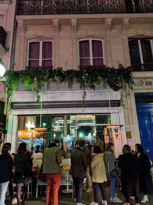 Line out the door! at Petit Bao in Paris
