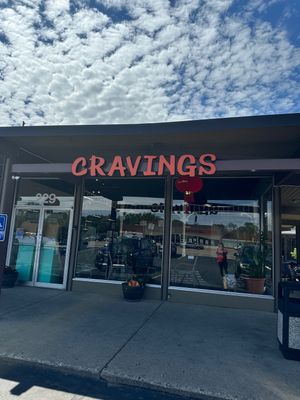 Front of building   at Cravings Deli in Portage