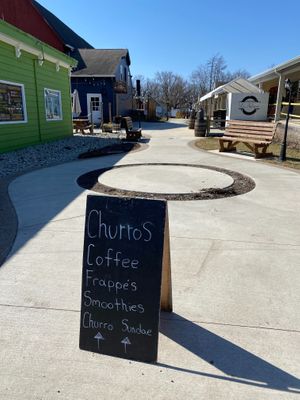 I see vegan churros in your future! at Churros Tinoco in East Dundee