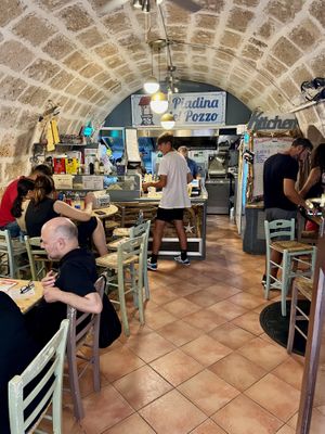 Inside  at La Piadina del Pozzo in Alghero
