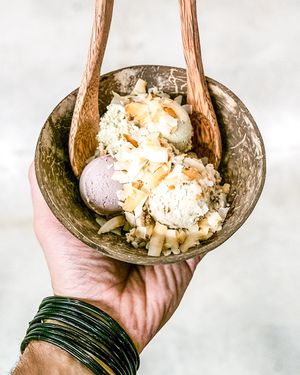 Vegan, plant-based, gluten/soy/refined sugar free at Nabati in Miami