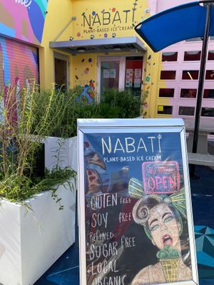 Outside at Nabati in Miami