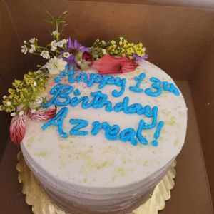 Berries and cream at Val's Vegan Bake Shop in Hollywood