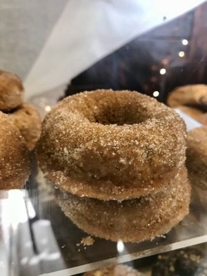 Pumpkin donuts ! at Val's Vegan Bake Shop in Hollywood