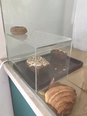 Desserts (or what was left) at Val's Vegan Bake Shop in Hollywood