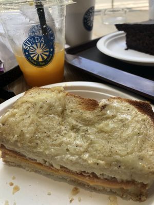 Croque at Sunday's Coffee in Paris