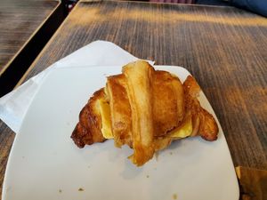 Ham and cheeze at Sunday's Coffee in Paris