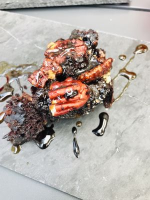 Yummy Brownie at Sunday's Coffee in Paris