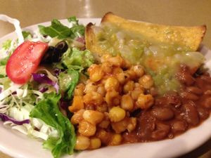 Pepper Sisters Roasted Potato and Garlic Enchilada - Veganized at The Pepper Sisters in Bellingham