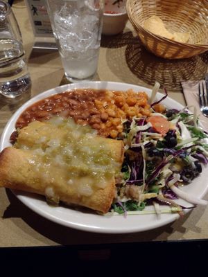 Potato and garlic enchiladas at The Pepper Sisters in Bellingham