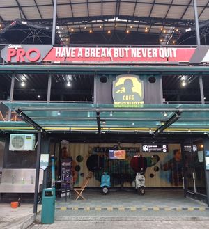 NEW LOCATION: Cafe Prajurit, no.48-56, Jl. Adityawarman Kav.12, Darmo, Kec. Wonokromo at Velan Express in Surabaya