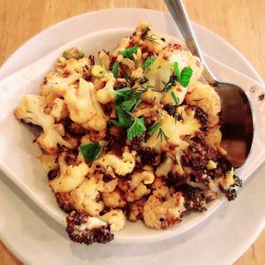 Charred Cauliflower at True Food Kitchen in Phoenix