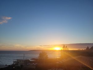 Sunset pic (as I forgot to take menu pics) at Lorraine's Magic Hill in Kefalonia