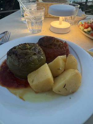   at Lorraine's Magic Hill in Kefalonia