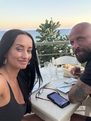   at Lorraine's Magic Hill in Kefalonia